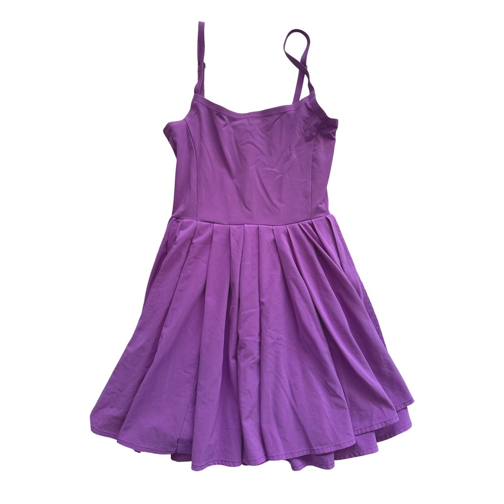 Outdoor Voices Doubles Dress Jellyfish Pleated Skirt Built-In Shorts size Small